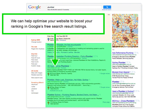 google top ranking